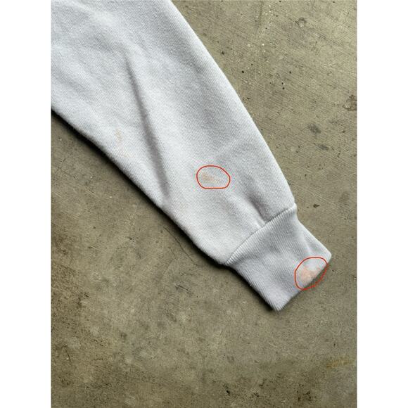 Vintage 1970s Mickey Mouse Disney Youth Medium White Sweatshirt - Picture 8 of 8